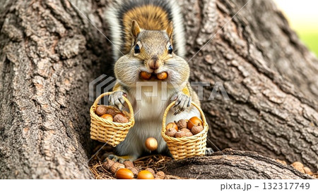 冬の支度 132317749