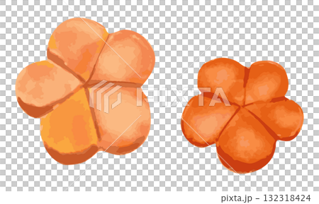 一套裝飾切胡蘿蔔（梅子胡蘿蔔） 132318424