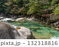 ターコイズブルーの川 132318816