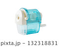 透明背景（png）に水色の鉛筆削り器 132318831