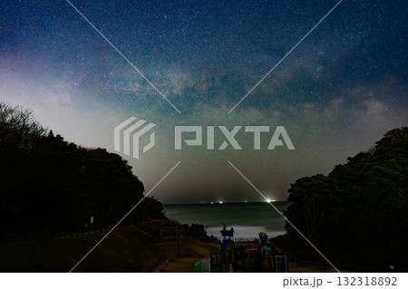 山にかかる天の川 山にかかる天の川 132318892