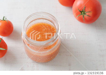 トマトサラダとトマト麹 トマトサラダとトマト麹 132319136