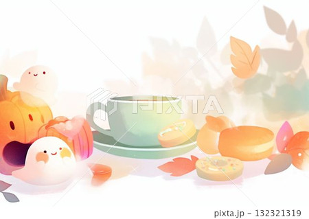 おばけと過ごすまどろみのティータイム 132321319