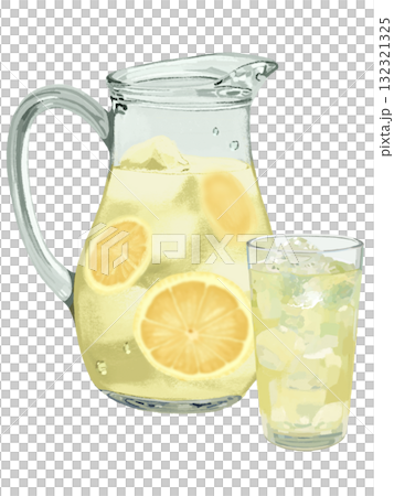 Lemonade (pitcher and glass) 132321325