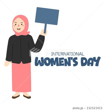 International Women's Day Illustration design International Women's Day Illustration design 132321413