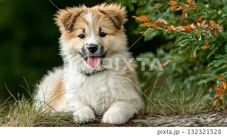 可愛い犬 132321528