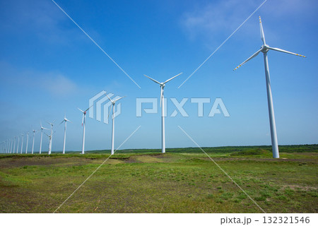 北海道　オトンルイ風車群 132321546