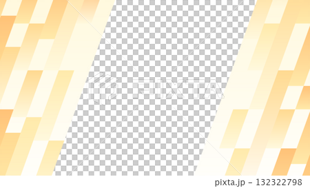 Orange gradient ascending parallelogram decorative frame Orange gradient ascending parallelogram decorative frame 132322798