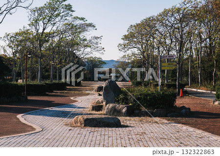 [赤穂海浜公園]自然豊かな公園の風景 132322863