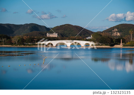 [赤穂海浜公園]内海と空 132323135