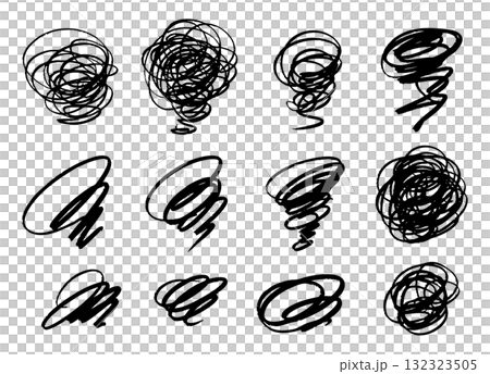 Frustrated, worried, crumpled, spinning 132323505