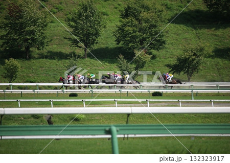 夏空の下、躍動する盛岡競馬場 夏空の下、躍動する盛岡競馬場 132323917