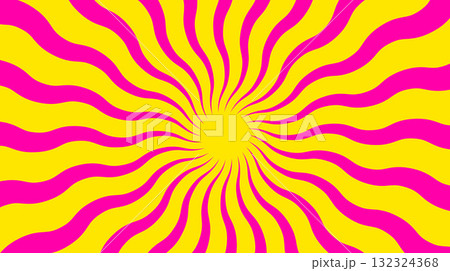 Playful Swirl Groovy Starburst 132324368