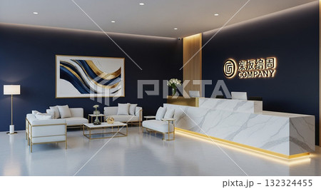 シンプルで洗練されたミニマリストモダン　エントランス 132324455