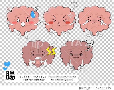 Intestines (visceral characters) - Negative emotional expressions 132324519