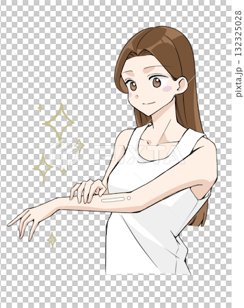 Skin care woman smile 132325028