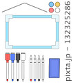 シンプルなホワイトボードの素材集 132325286