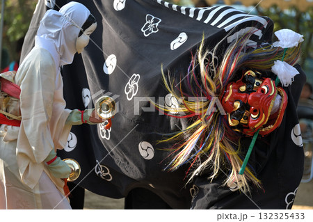 獅子舞　神戸市無形文化遺産　南僧尾の神楽獅子 132325433