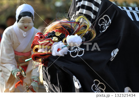獅子舞 神戸市無形文化遺産 南僧尾の神楽獅子 獅子舞 神戸市無形文化遺産 南僧尾の神楽獅子 132325434