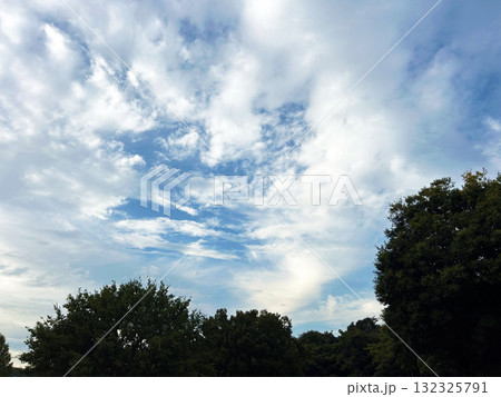 青空と白い雲 132325791