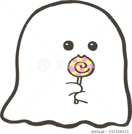 おばけ_キャンディ(桃) おばけ_キャンディ(桃) 132326313