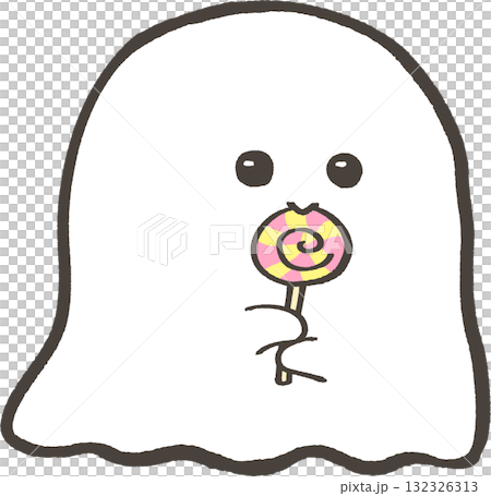 おばけ_キャンディ(桃) おばけ_キャンディ(桃) 132326313