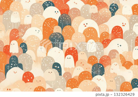 おばけたちのやさしい森 132326429