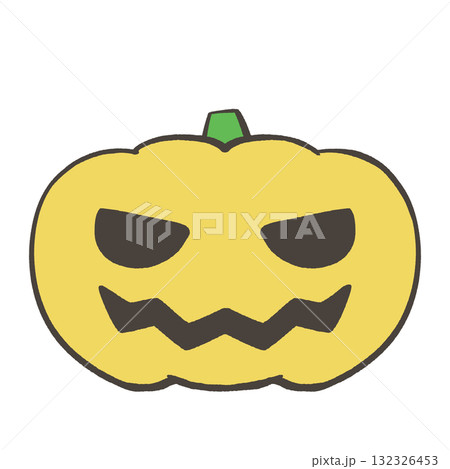 かぼちゃ_怒り_黄色 132326453
