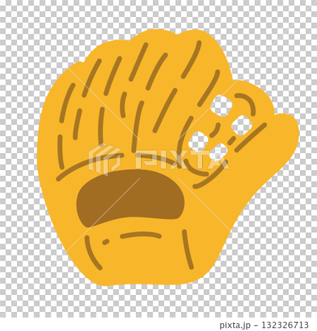 棒球手套的插圖 132326713