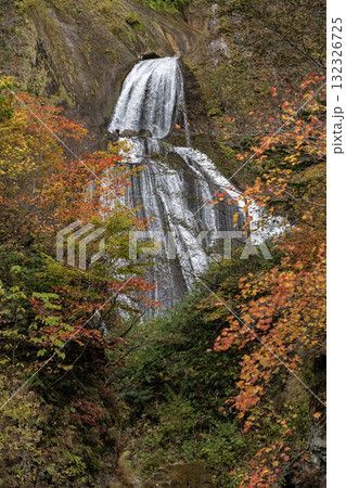 紅葉と絶景の滝 紅葉と絶景の滝 132326725