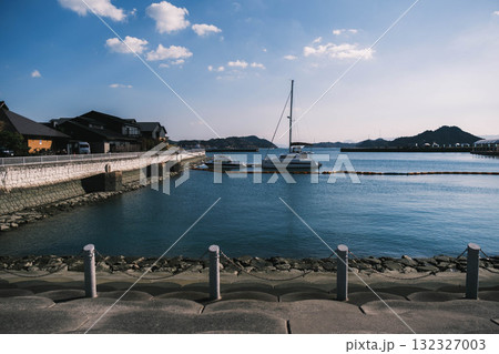 [宇野港]田舎の港町のノスタルジックな風景 132327003
