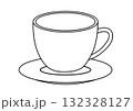 シンプルなカップのイラスト 132328127