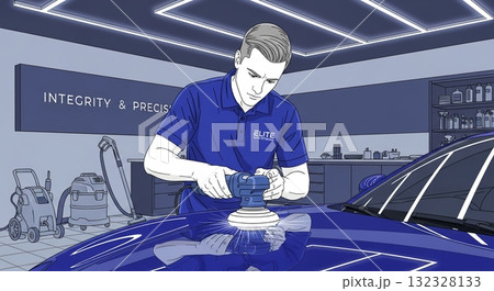 プロの技で愛車が蘇る！カーディテイリング 132328133