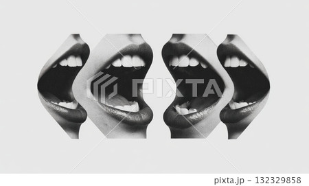 Halloween pumpkin glowing on dark path, spooky house in foggy forest, eerie atmosphere, autumn night, scary mood 132329858