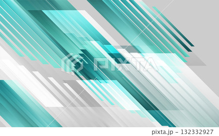 Blue and white geometric stripes abstract minimal tech background Blue and white geometric stripes abstract minimal tech background 132332927