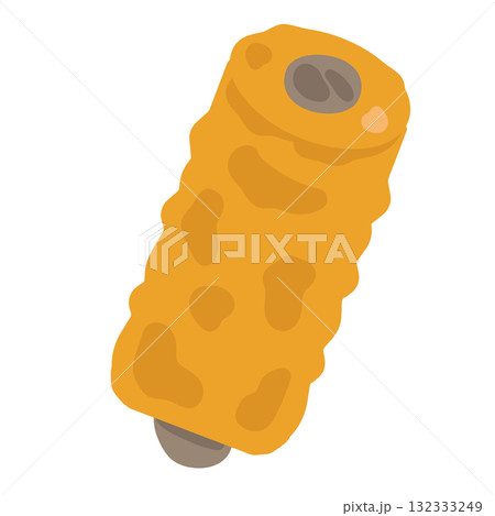 おでん　ごぼう巻き　イラスト 132333249