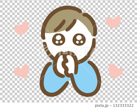 A young man in casual clothes who I like (upper body) A young man in casual clothes who I like (upper body) 132333322