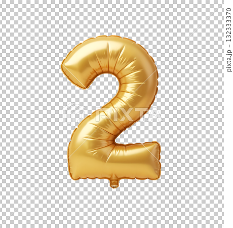 2號成型金球透明背景，適合團體、聚會、慶典、生日、週年紀念、裝飾、寬幅公告海報素材表 132333370