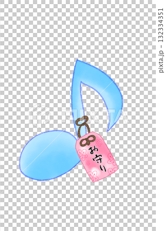 帶有護身符的音符 132334351