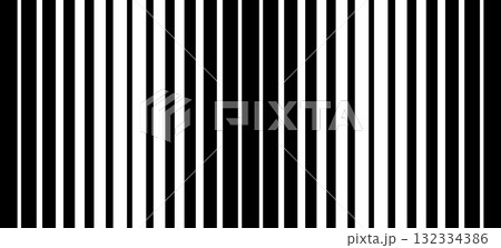 Gradient Transition Lattice. Striped halftone gradation texture. Repeating pattern background. Black vertical parallel thin to thick lines. Vector Geometric and optical illusion effect. Not AI Gradient Transition Lattice. Striped halftone gradation texture. Repeating pattern background. Black vertical parallel thin to thick lines. Vector Geometric and optical illusion effect. Not AI 132334386