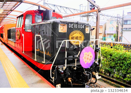 日本の観光名所嵯峨野観光鉄道 日本の観光名所嵯峨野観光鉄道 132334634