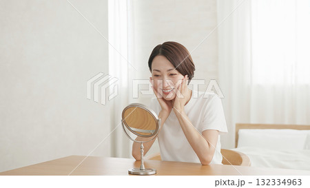 美容 肌年齢 健康イメージ 美容 肌年齢 健康イメージ 132334963