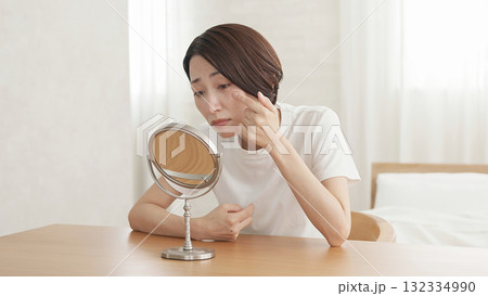 美容 肌年齢 健康イメージ 美容 肌年齢 健康イメージ 132334990