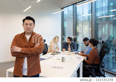 Businesswoman in hijab celebrating successful results achievement and triumph, joyful arab woman received online notification and message about winning investment data, inside office at workplace. Businesswoman in hijab celebrating successful results achievement and triumph, joyful arab woman received online notification and message about winning investment data, inside office at workplace. 132335239