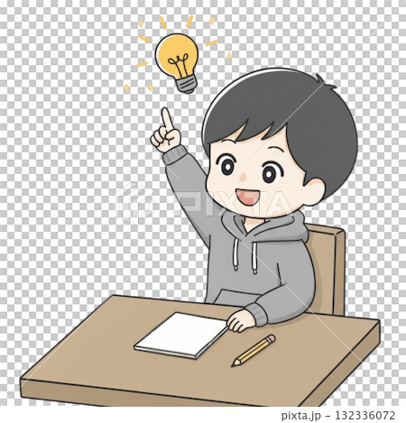 ひらめいた人 132336072