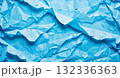 Background made of crumpled and torn blue paper 132336363