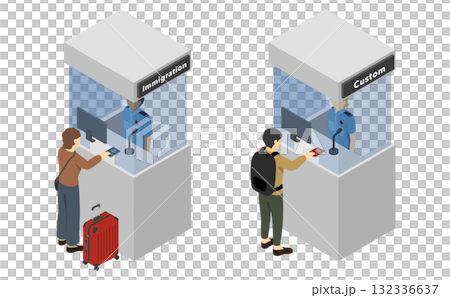 等距圖解：機場移民局 132336637