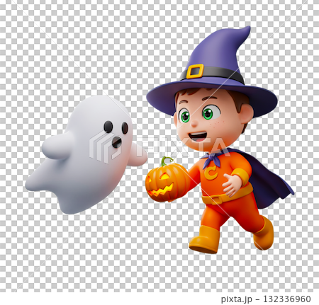 Smiling kids on Halloween Smiling kids on Halloween 132336960