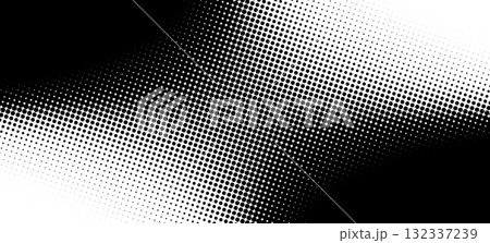 faded gradient halftone dots background. Vector illustration 132337239