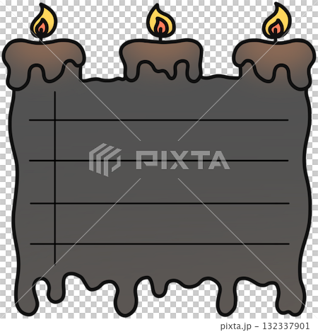 Halloween Black Candle Ritual Notes 132337901